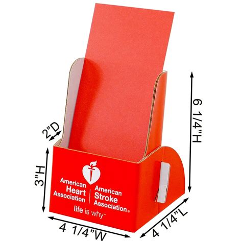 cardboard leaflet holder